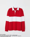  05.29.23 (STWR) - VTG LONGSLEEVE RUGBY SHIRT - H&M DIVIDED 