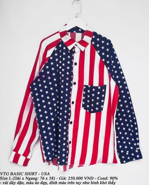 01.18.21 - VTG Basic Shirt - USA 