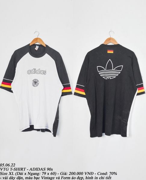  05.06.22 - VTG T-SHIRT - ADIDAS 90s 