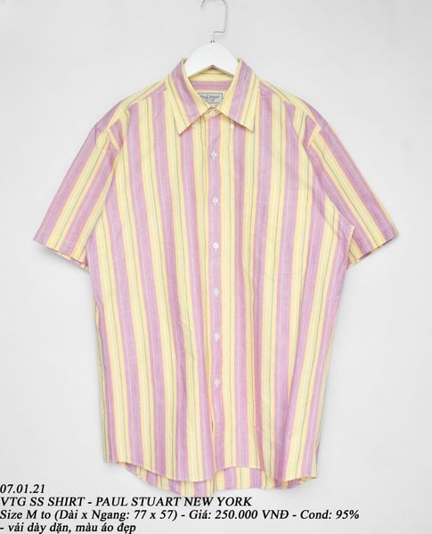  07.01.21 - VTG SS SHIRT - PAUL STUART NEW YORK 