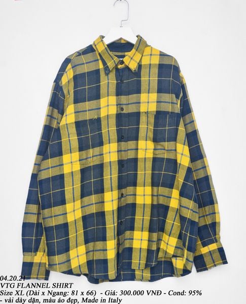  04.20.21 - VTG FLANNEL SHIRT 