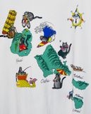  12.04.22 - VTG T-SHIRT - CRAZY SHIRTS 90s 