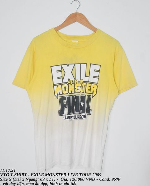  11.17.21 - VTG T-SHIRT - EXILE MONSTER LIVE TOUR 2009 