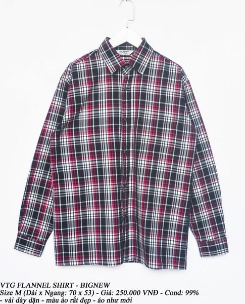  VTG Flannel Shirt - BIG NEW 