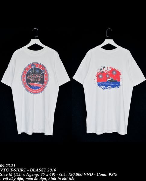  09.23.21 - VTG T-SHIRT - BLASST 2010 