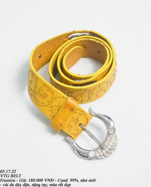  05.17.22 - VTG BELT 