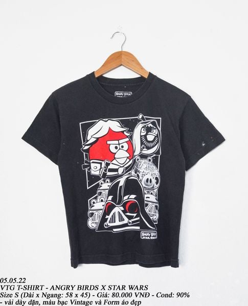  05.05.22 - VTG T-SHIRT - ANGRY BIRDS X STAR WARS 