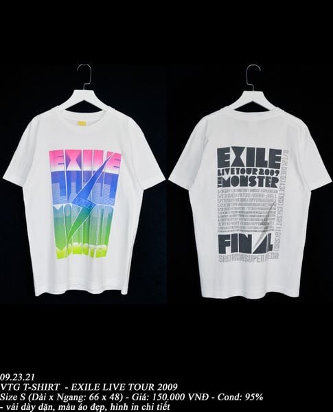  09.23.21 - VTG T-SHIRT - EXILE LIVE TOUR 2009 
