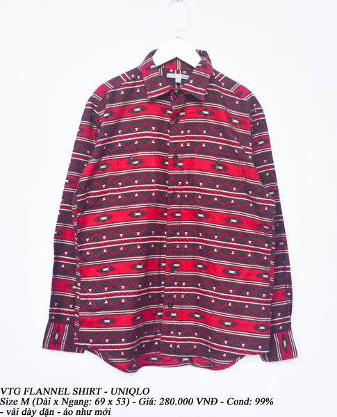  VTG Flannel Shirt - UNIQLO 