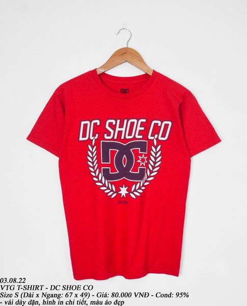  03.08.22 - VTG T-SHIRT - DC SHOE CO 