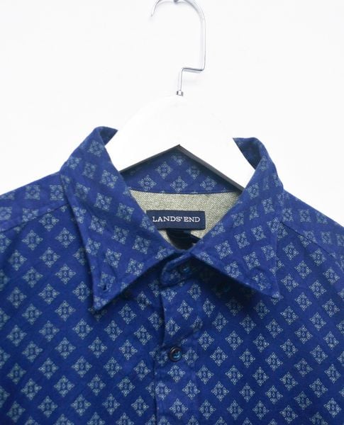  VTG Flannel Shirt - LANDS' END 