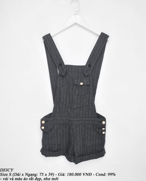  VTG Overall Shorts - DEICY 