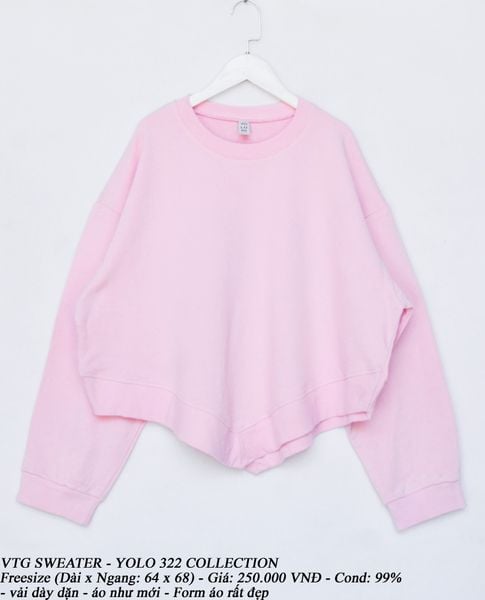  VTG Sweater - YOLO 322 COLLECTION 