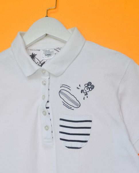  06.29.21 - VTG POLO SHIRT - IGNIO X PEANUTS 