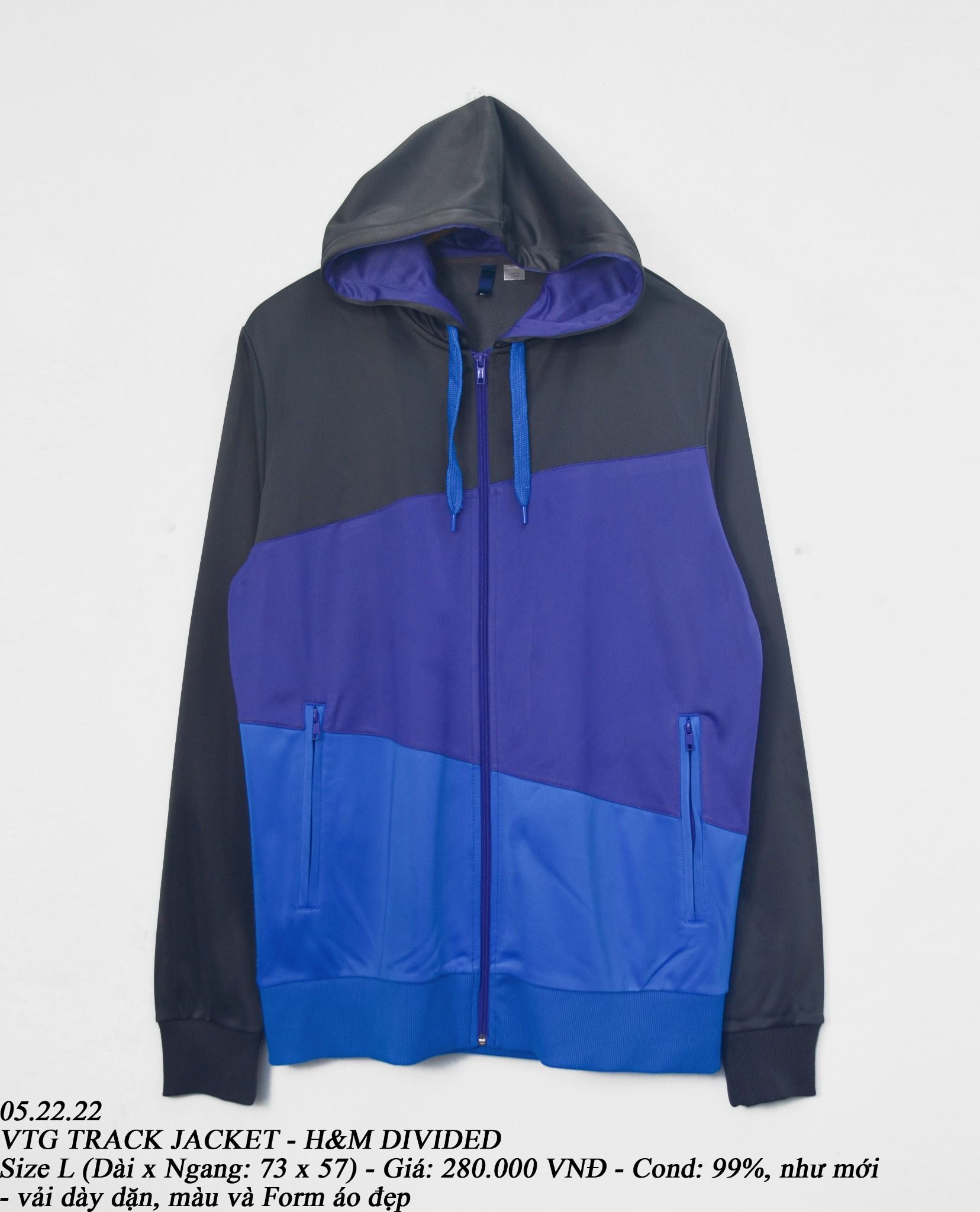 05.22.22 - VTG TRACK JACKET - H&M DIVIDED – Breakdalaww - Vintage ...