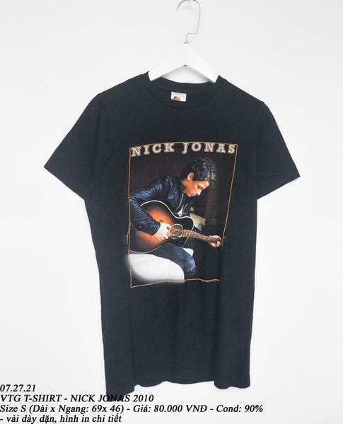  07.27.21 - VTG T-SHIRT - NICK JONAS 2010 