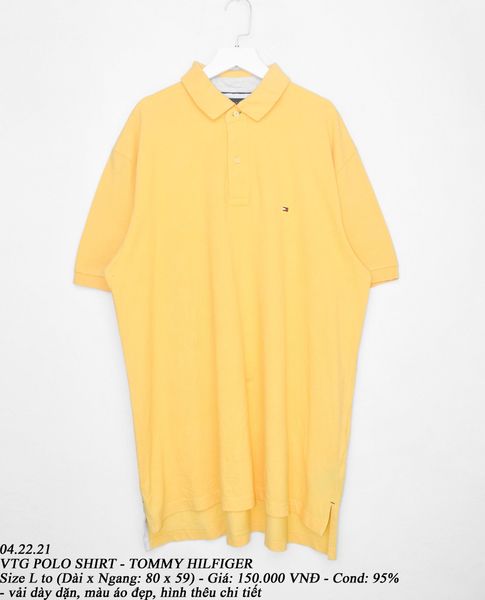  04.22.21 - VTG POLO SHIRT - TOMMY HILFIGER 