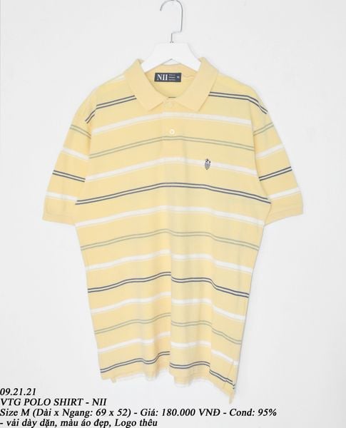  09.21.21 - VTG POLO SHIRT - NII 