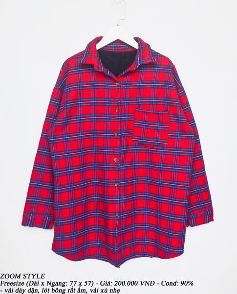  VTG Sherpa Lined Flannel Jacket - ZOOM STYLE 
