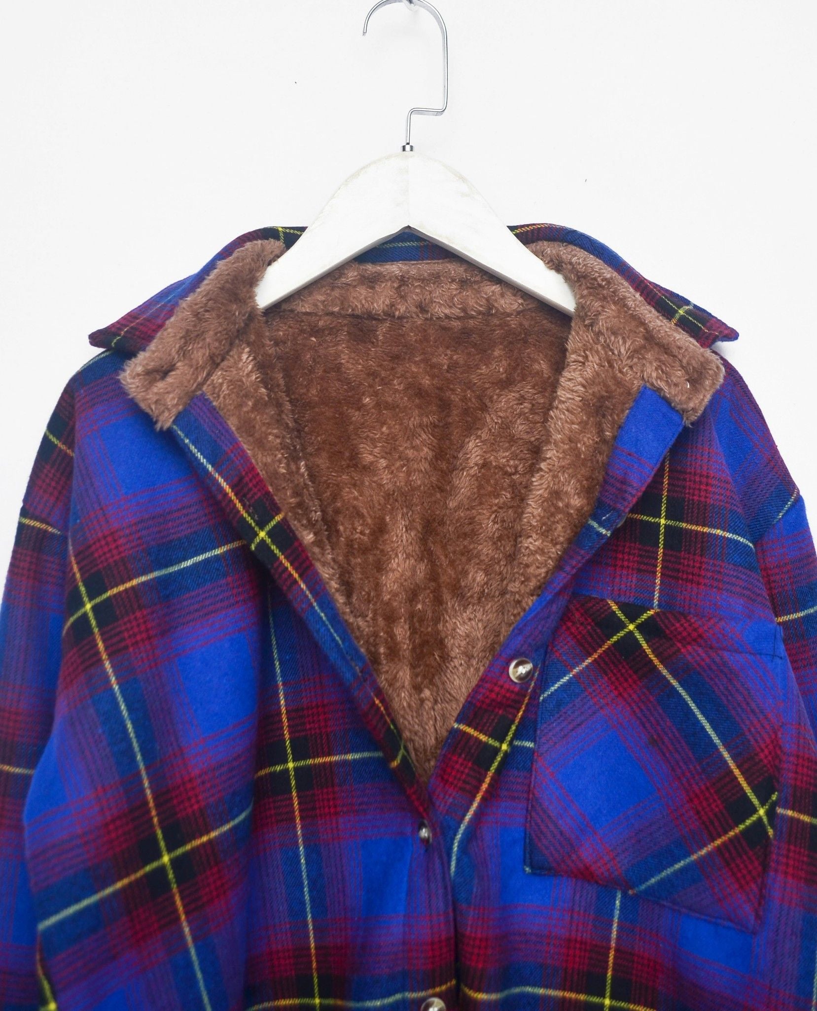 VTG Sherpa Lined Flannel Jacket 