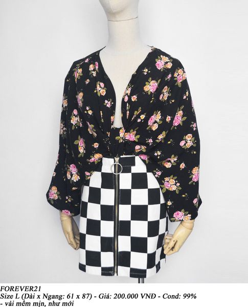  VTG Kimono Shirt - FOREVER 21 