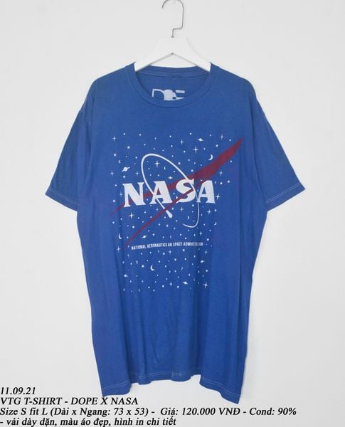  11.09.21 - VTG T-SHIRT - DOPE X NASA 