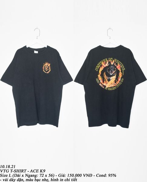  10.18.21 - VTG T-SHIRT - ACE K9 