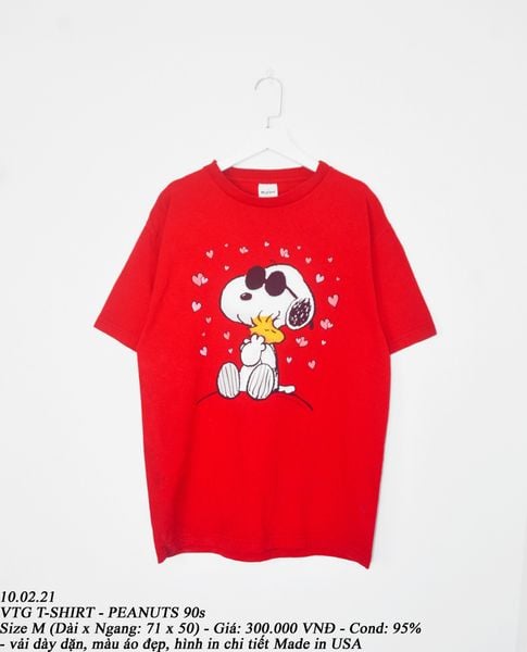  10.02.21 - VTG T-SHIRT - PEANUTS 90s 