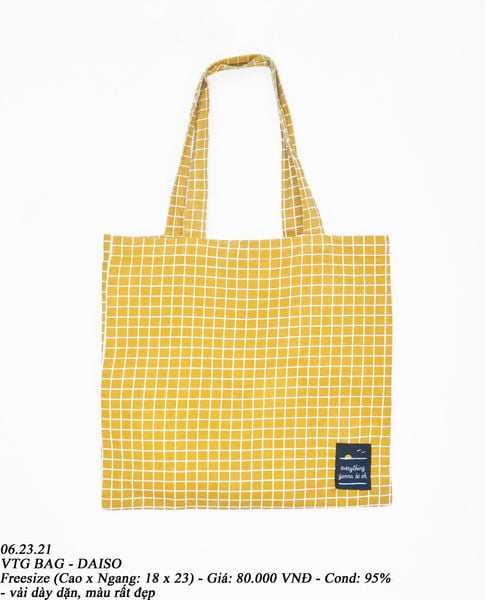  06.23.21 - VTG BAG - DAISO 