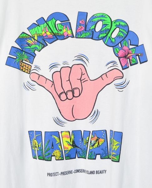  03.28.22 - VTG T-SHIRT - HANG LOOSE 90s 