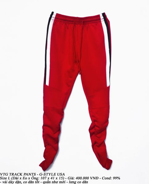  VTG Track Pants - G-STYLE USA 