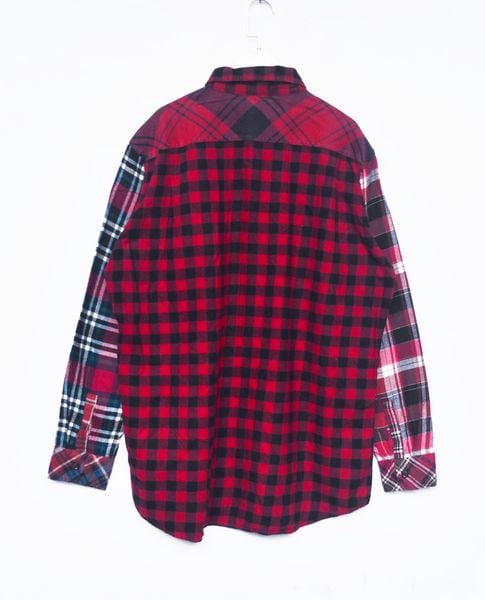  VTG Patchwork Flannel Shirt - UNIQLO 