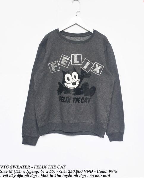  VTG Sweater - FELIX THE CAT 