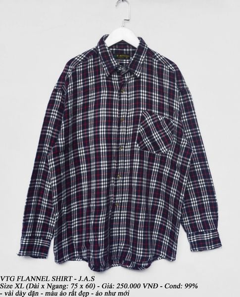  VTG Flannel Shirt - J.A.S 