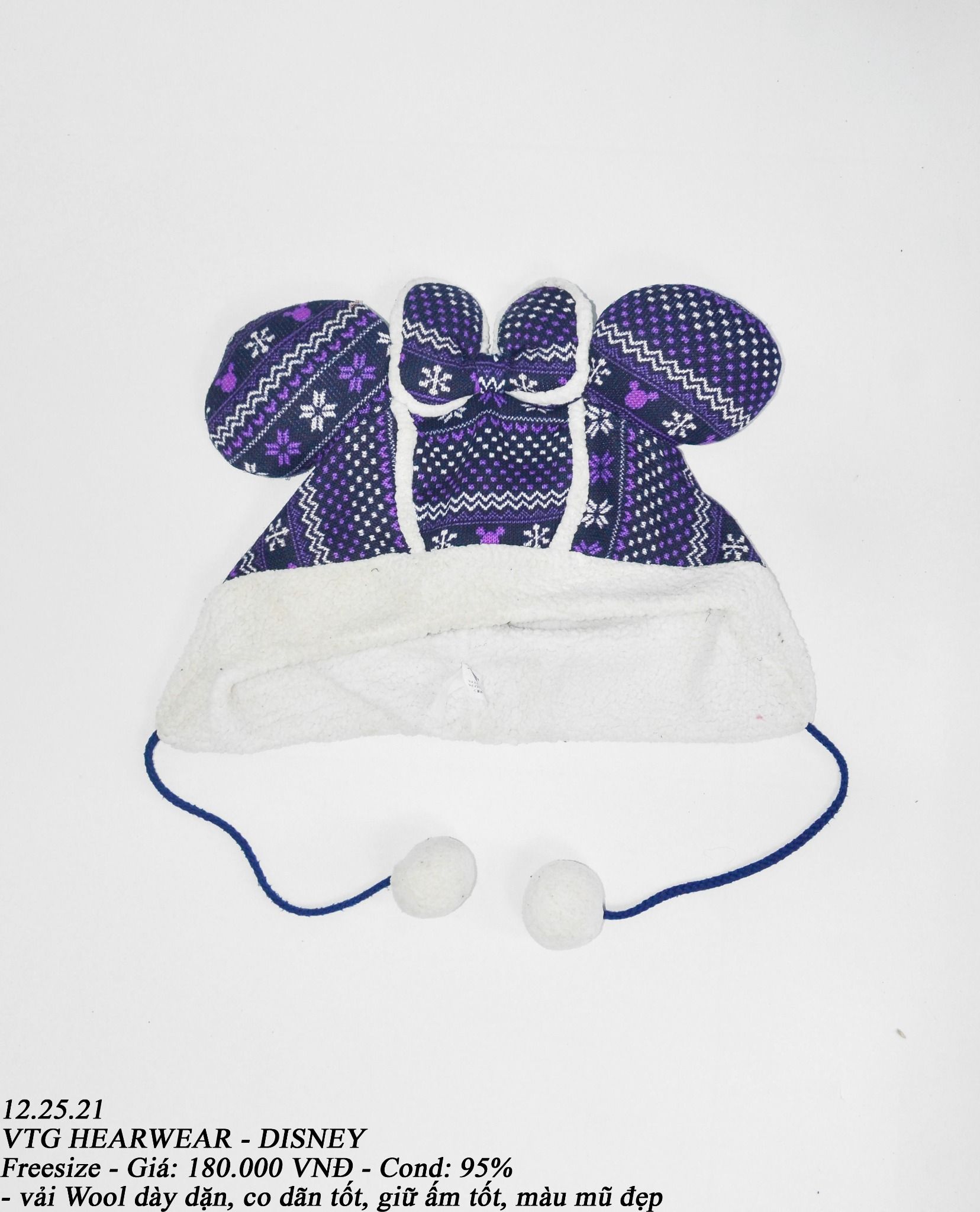  12.25.21 - VTG HEARWEAR - DISNEY 