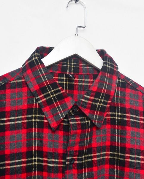  VTG Flannel Shirt - JEMUTSHOP 