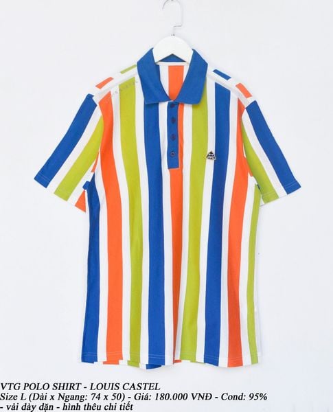 VTG Polo Shirt - LOUIS CASTEL 