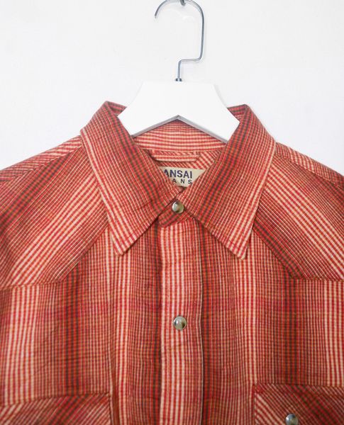  03.31.21 - VTG Flannel Shirt - KANSAI JEANS 