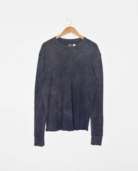  WASH WAFFLE LONGSLEEVE SHIRT - BDG 