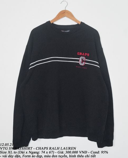  12.05.21 - VTG SWEATSHIRT - CHAPS RALH LAUREN 