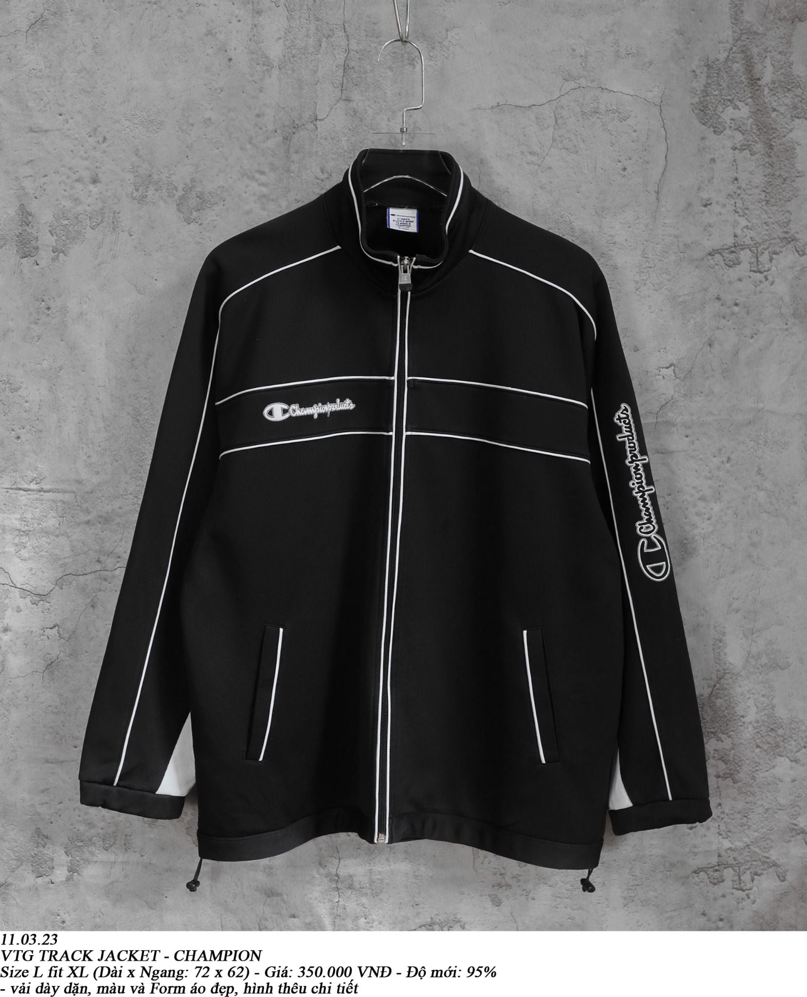  11.03.23 - VTG TRACK JACKET - CHAMPION 