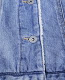  11.17.24 - VTG CROPPED SHERPA LINED DENIM JACKET - GU by UNIQLO 