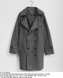  12.13.24 - VTG WOOL DOUBLE BREASTED LONGLINE BLAZER JACKET - GIVEK 