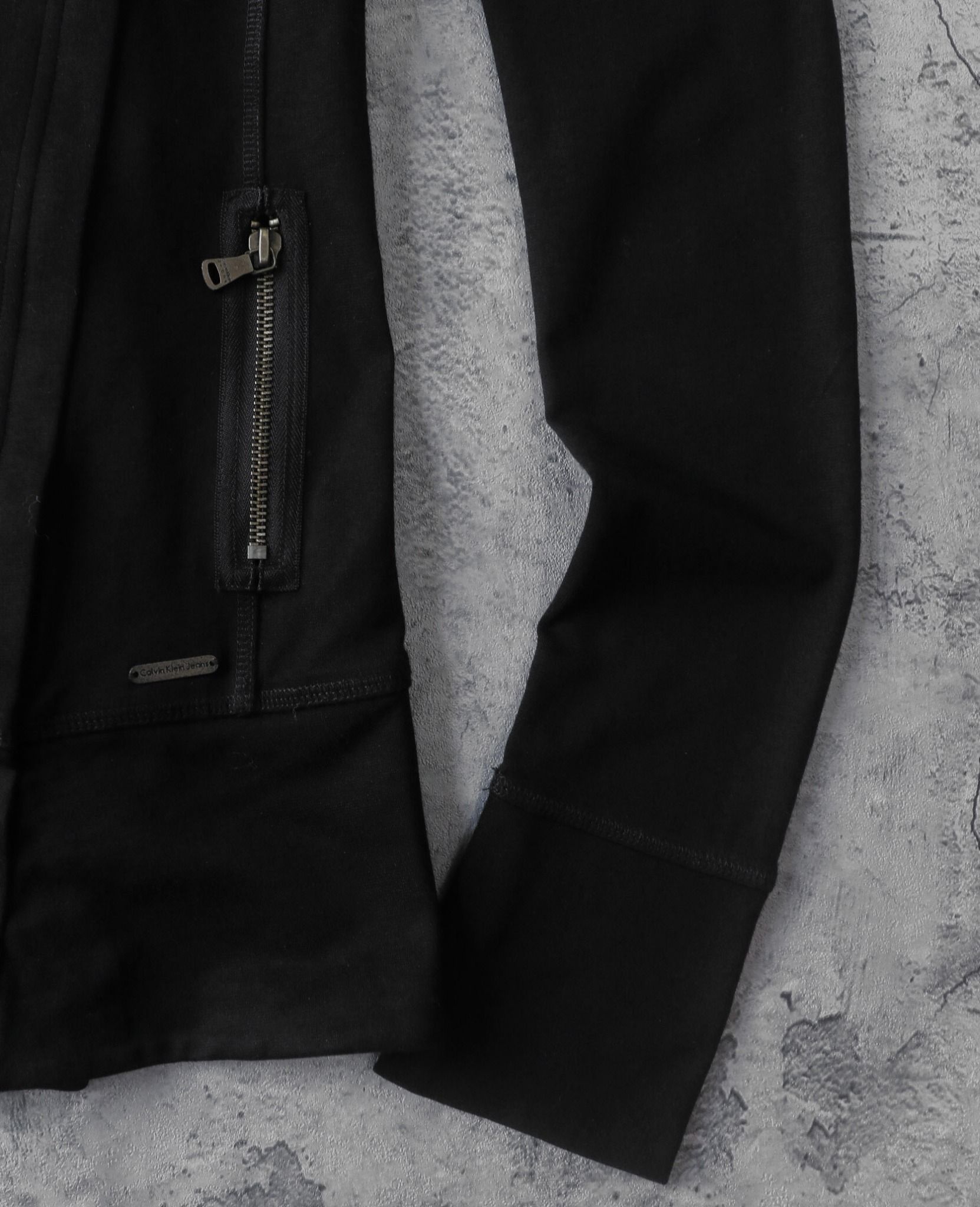  02.28.24 - VTG ASYMMETRICAL JACKET - CALVIN KLEIN JEANS 