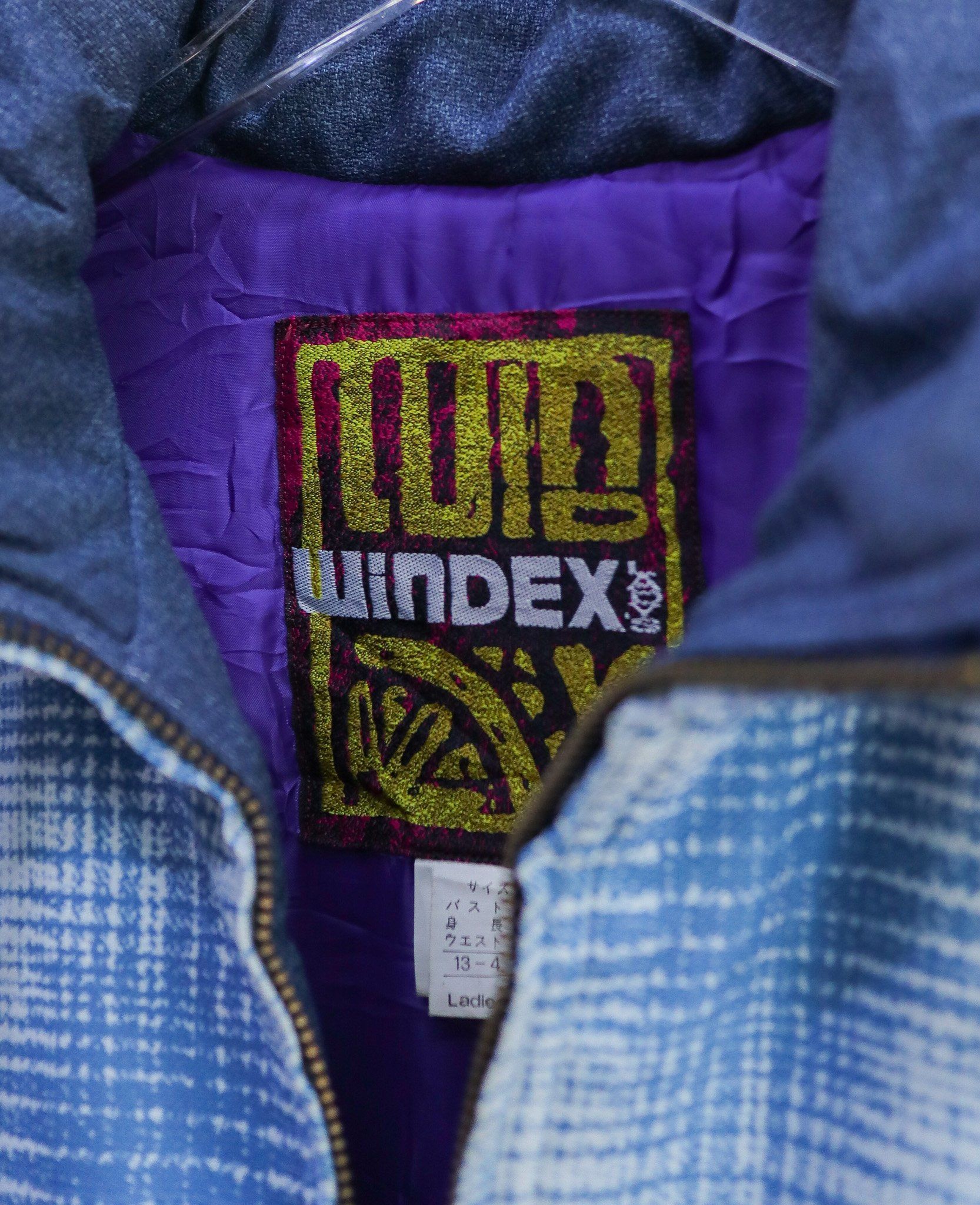  12.15.24 - VTG OVERSIZED PUFFER QUARTER ZIP SKI JACKET - WINDEX 