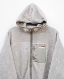  12.11.24 - VTG FLEECE ZIP UP HOODIE - LOGO DAYS 