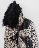  12.16.24 - VTG FAUX FUR LONG COAT JACKET - GLAD NEWS 