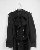  12.13.24 - VTG TWILL DOUBLE BREASTED LONGLINE BLAZER JACKET - MITSUMINE SPORTS 