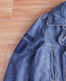  11.17.24 - VTG DOUBLE BREASTED SHERPA LINED DENIM JACKET - RNA INC 