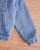 11.17.24 - VTG CROPPED SHERPA LINED DENIM JACKET - GU by UNIQLO 